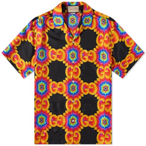 gucci psychadelic shirt|Gucci b shop.